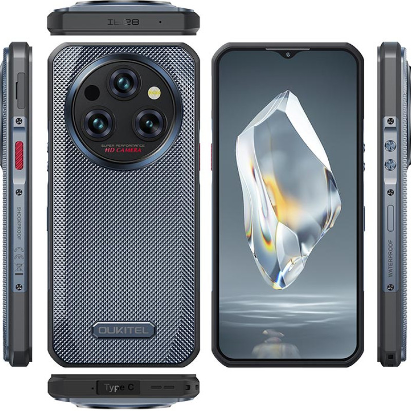 Oukitel WP35 5G 8GB RAM 256GB ROM сив Oukitel WP35 5G 8GB RAM 256GB ROM сив